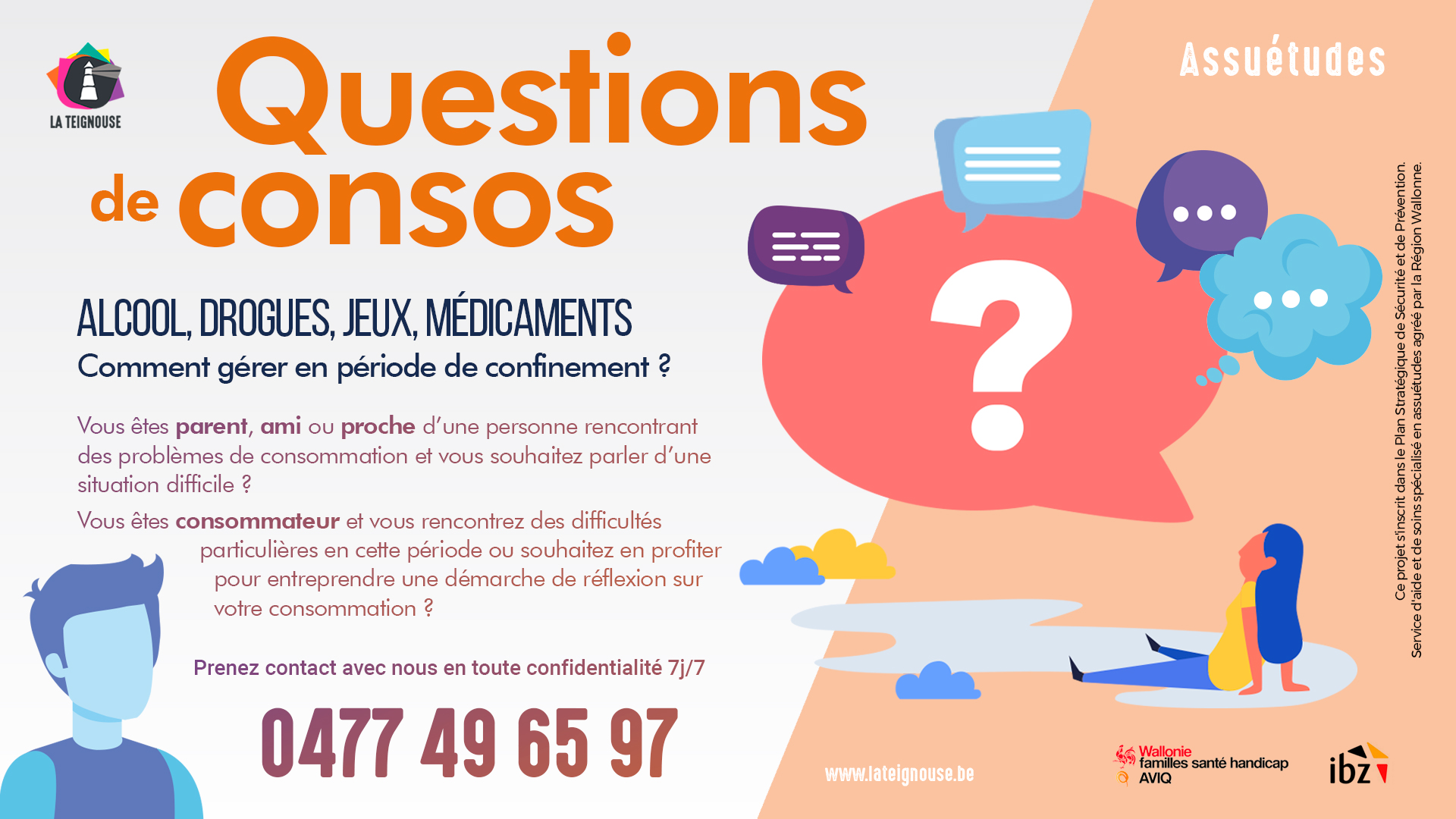 Assuétudes : un numéro pour répondre à vos questions